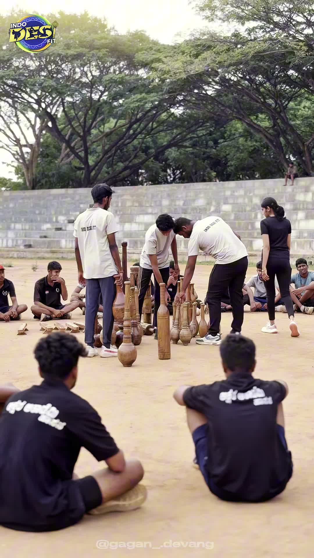 Traditional mace fitness training