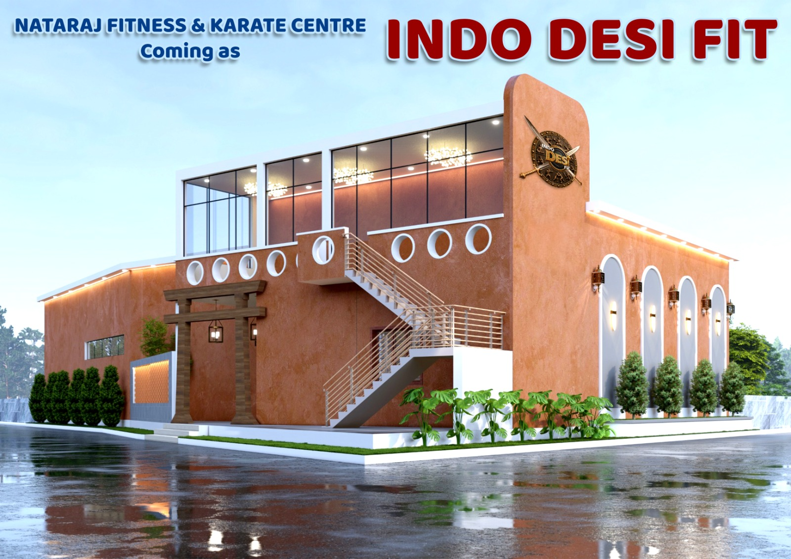 Indo Desi Fit new dojo building