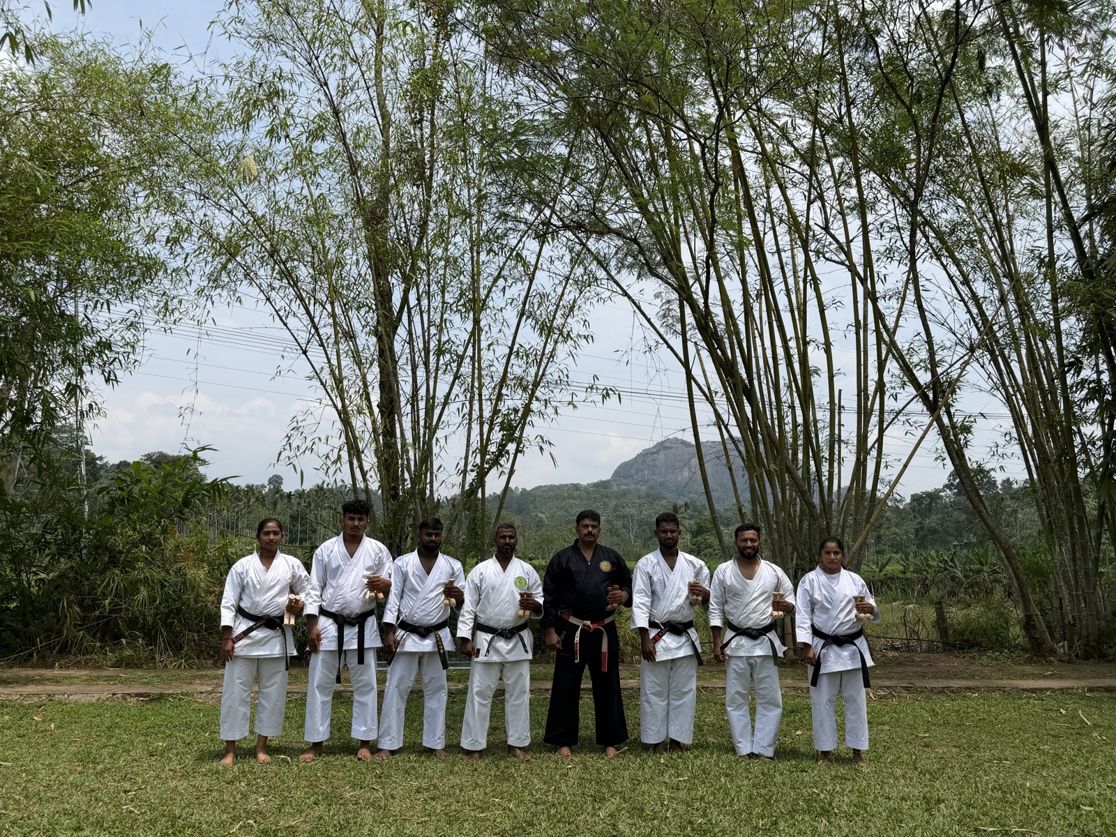 Indo Desi Fit black belt team
